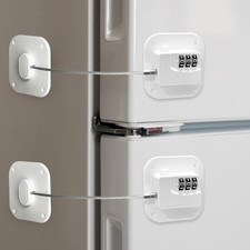 Fridge Lock Refrigerator Freezer Childproof Locks for Cabinets and Drawers Easy