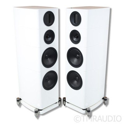 Wharfedale Elysian 4 Floorstanding Speakers; Gloss White