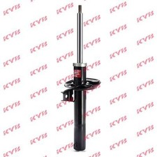 Image of 2x Shock Absorbers (Pair) 334834 KYB Excel-G Front 1K0413031AH 1K0413031CA