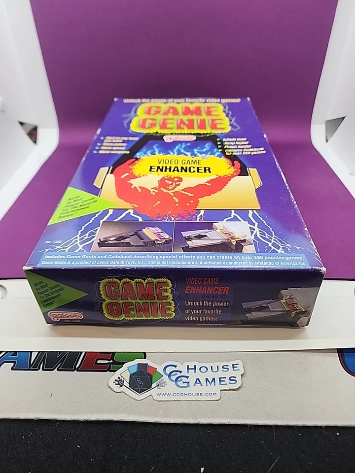 NES Galoob Game Genie Adapter CIB NIB Open Box Complete #WS Nintendo *CCGHouse* - Image 4 of 4