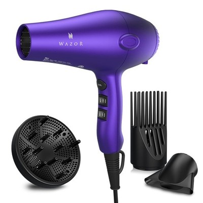 3rd Generation Lightweight Low Noise Hair Dryer,(1875W Tourmaline Ceramic Neg...