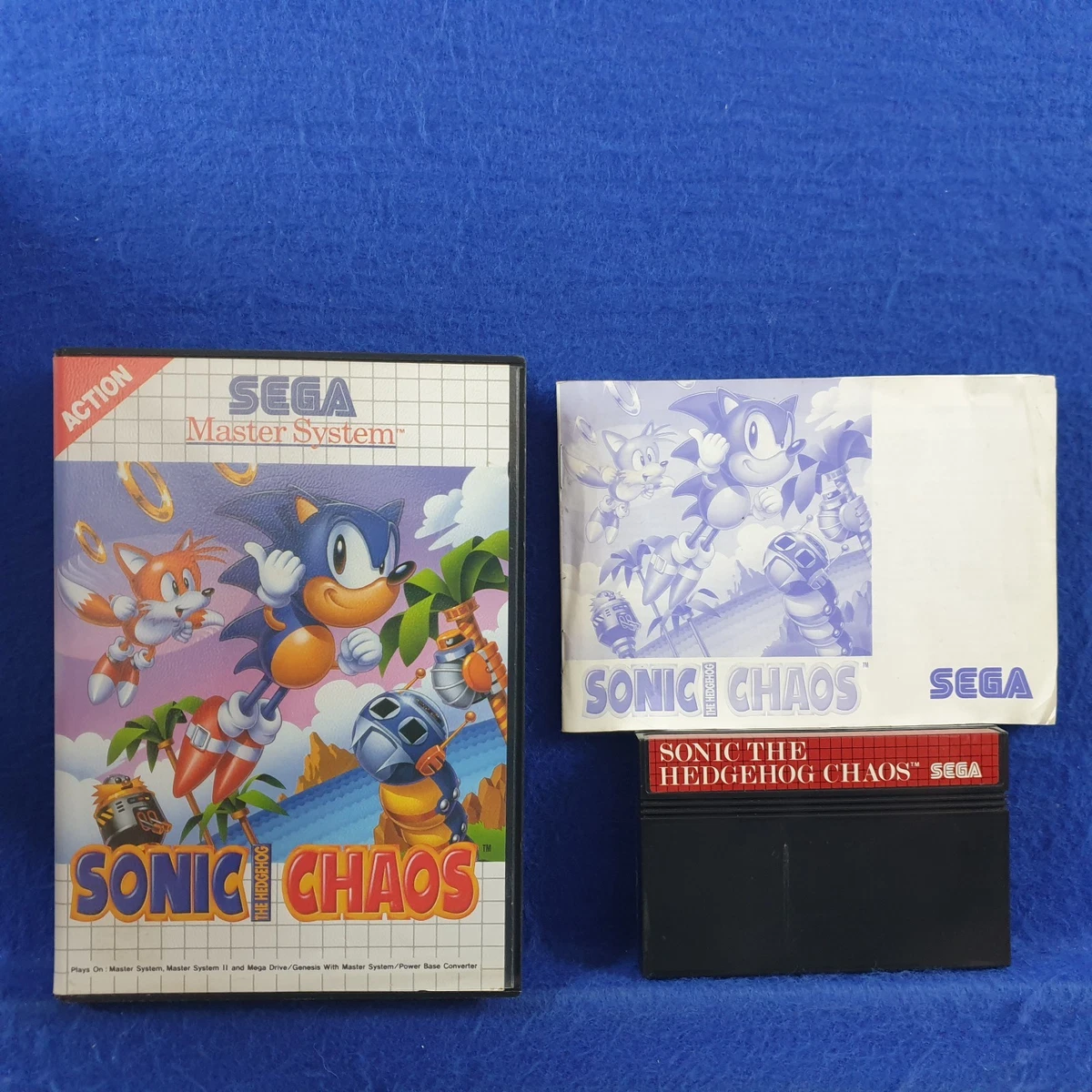 SEGA Game Gear - Sonic Chaos Cartouche Seule