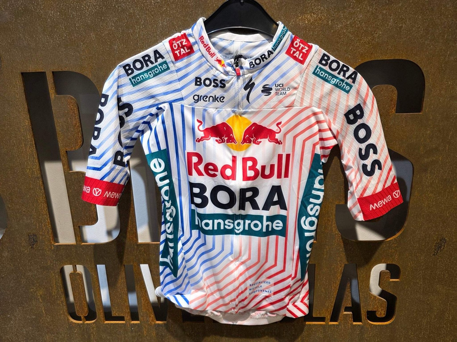 CAMISETA DE MANGA CORTA ESPECIALIZADA RED BORA HANSGROHE RACE JERSEY SS TDF LTD /