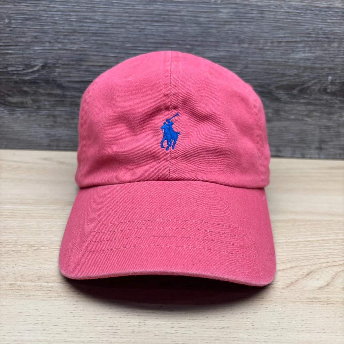 NEW Polo Ralph Lauren Womens Winter Hat!  Pink With Yellow Green Polo Lettering Baseball Caps Polo Ralph Lauren Hats main image 3