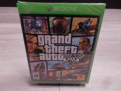 NEW SEALED Grand Theft Auto V 2014 Microsoft Xbox One CIB Complete Video Game
