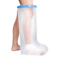 Bukihome Shower Watertight Foot Protector, Adult 1 Count Pack of 1 , Clear
