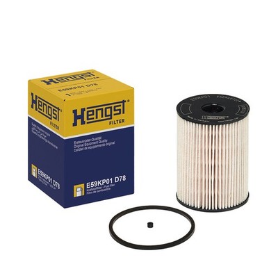 Kraftstofffilter-Einsatz 90 mm HENGST FILTER für u.a. OPEL ASTRA