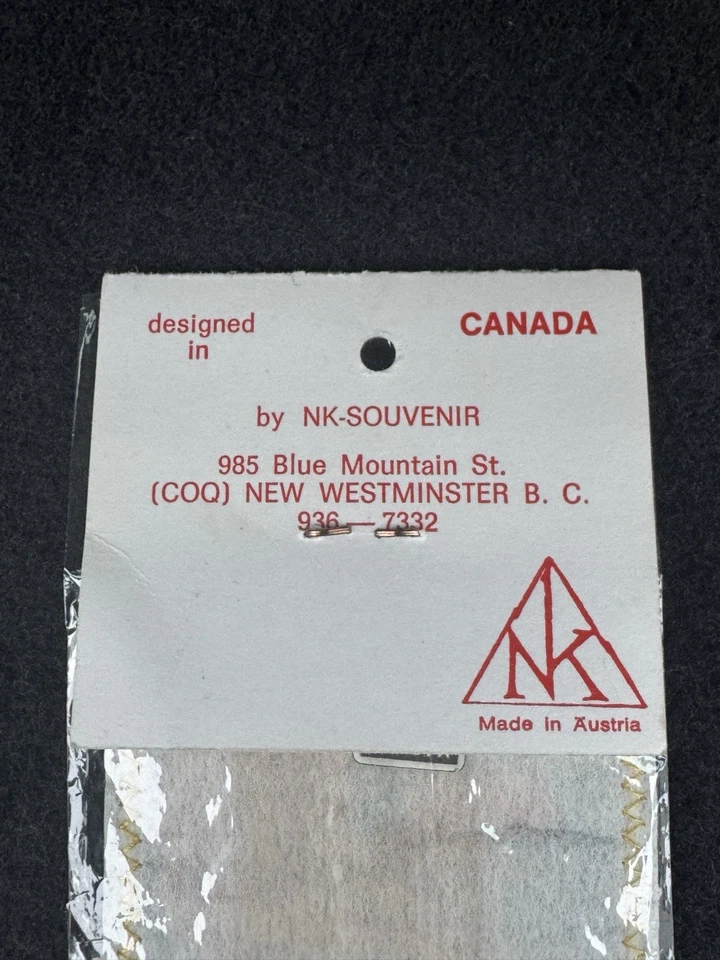 Banff Alberta Canada Big 3 Sunshine Lake Louise Ski Souvenir Felt Patch - Bild 3 von 3