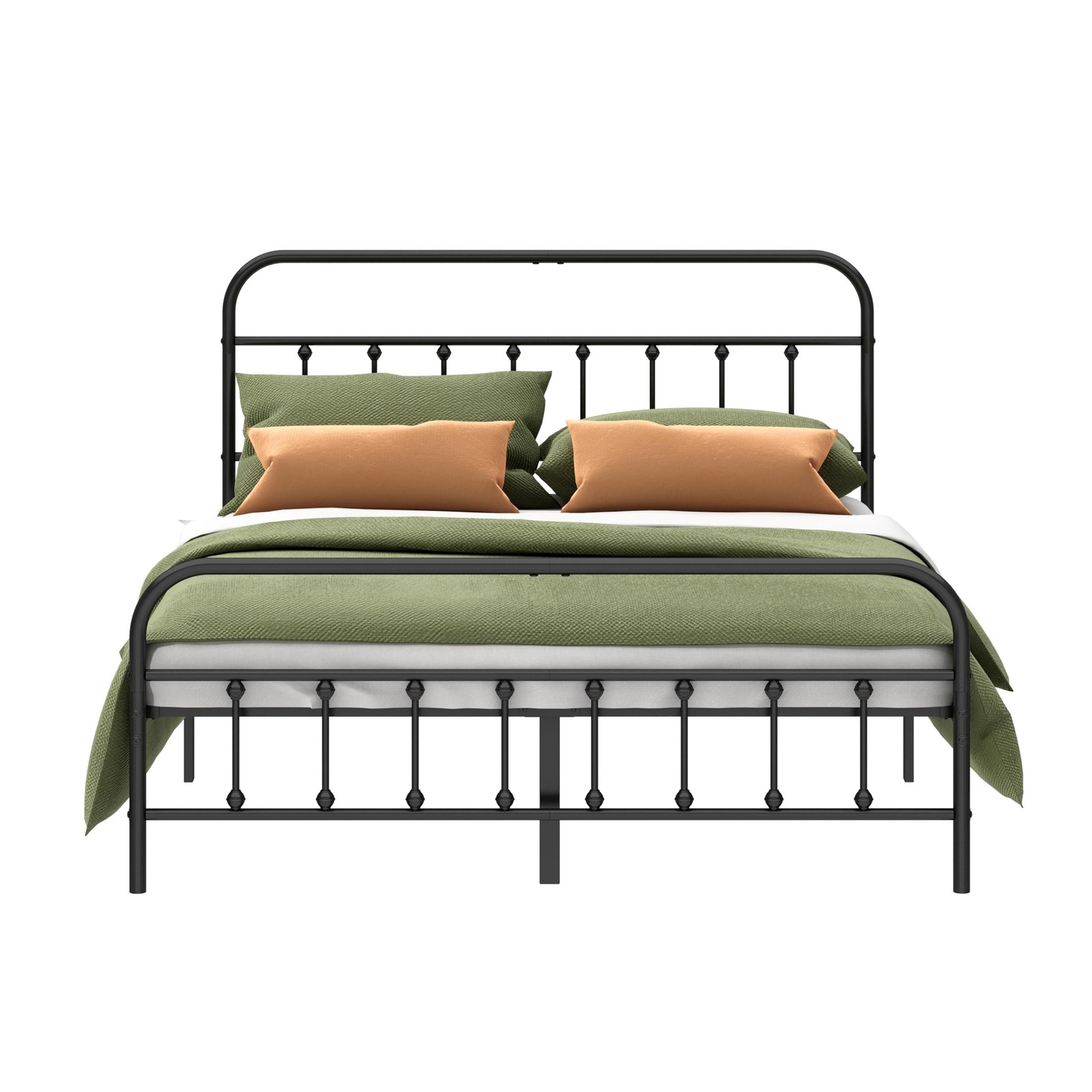 - Structurally Stable Heavy Duty Steel Slat Supported Full B