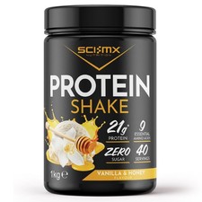 SCI-MX Protein Shake  Vanilla + Honey 40 Servings (Pack of 1), 