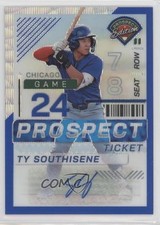 2024 Prospect Edition Blue Wave Prizm Signatures /75 Ty Southisene Auto 0u66
