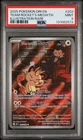 2025 Pokemon Card Destined Rivals Team Rocket's Meowth 203 PSA 9