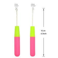 Dreadlocks Tool Set 9 Pcs Latch Hook Crochet Hooks Needles Different Sizes