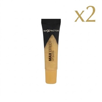2 x Max Factor Max Effect Lipgloss 01 Ivory - je 13 ml