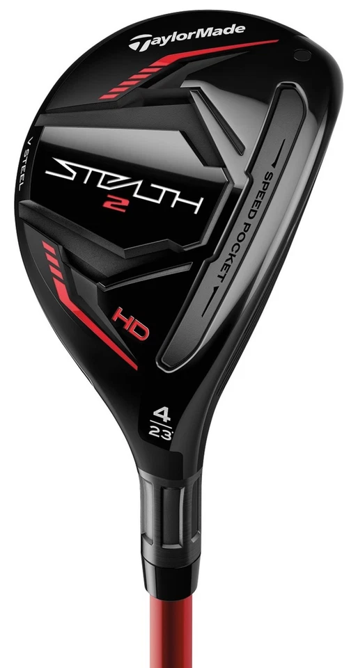 TaylorMade STEALTH 2 HD Rescue 27* 5H Hybrid Senior Fuji Speeder NX Vermelho 50 VG