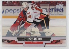 2013-14 Upper Deck High Gloss Spectrum 3/10 Matt Stajan #281 0q3
