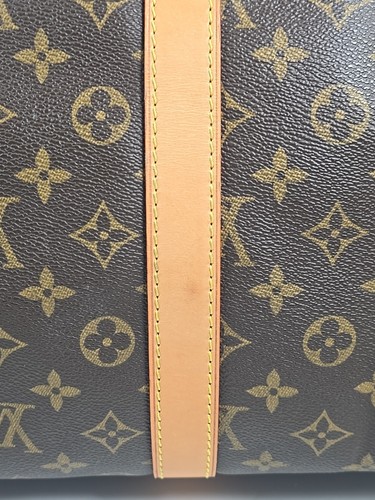 Authentic LOUIS VUITTON Keepall Bandouliere 55 Monogram Canvas Duffle Bag - Picture 10 of 10