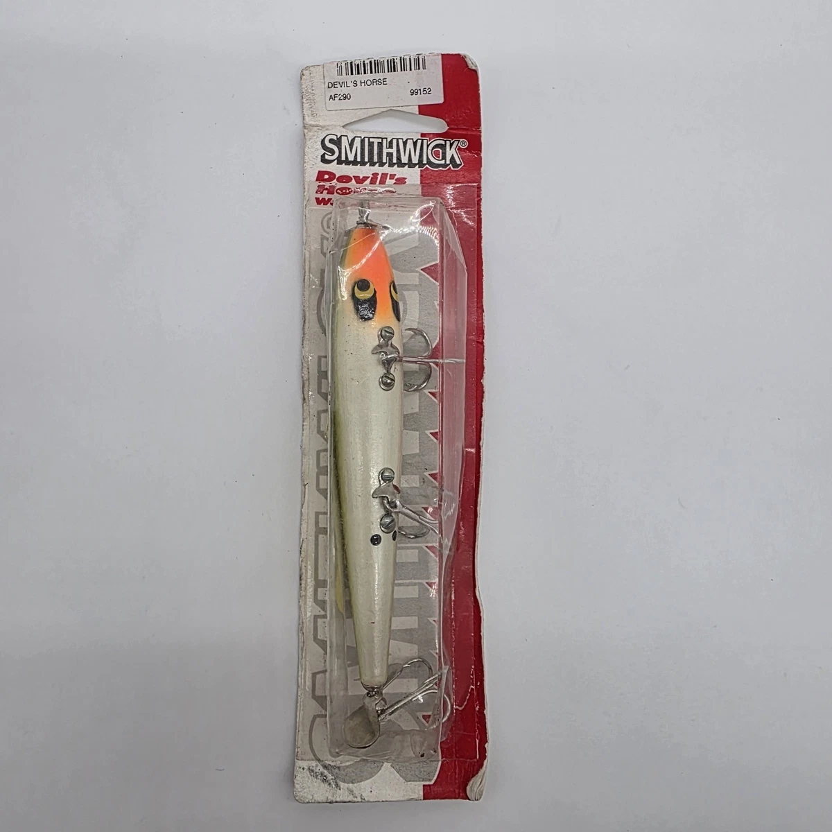 Leurre De Pêche Vintage Strickland Années 60 – Orange Et Blanc, Rare Numéro De Brevet 2932916