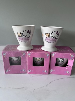 Offizielle Sanrio Hello Kitty Party Keramik Eisbecher Schüsseln - 2010