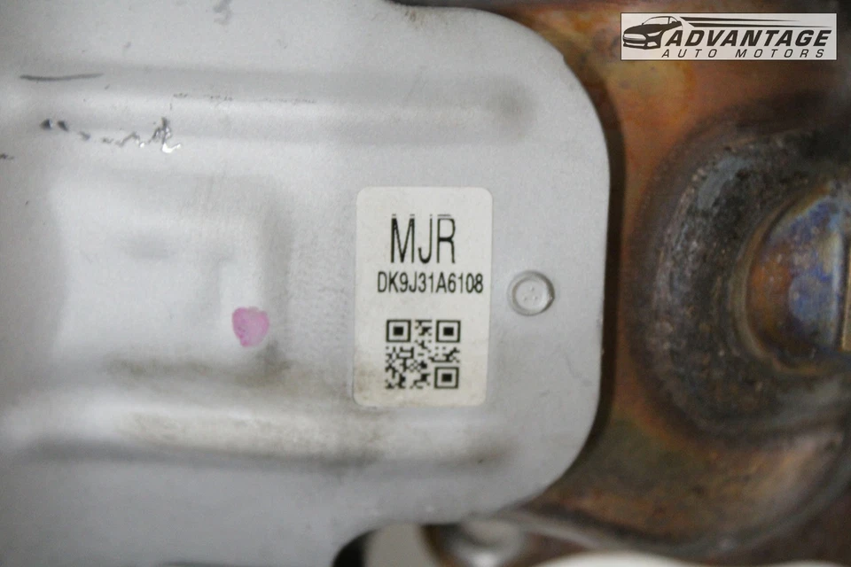 2024-2025 HONDA PASSPORT AWD 3,5 L V6 COLECTOR DE ESCAPE DELANTERO CON PROTECTOR TÉRMICO OEM Foto 3 de 4