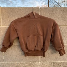 Yzy Gap Kids Hoodie Size XS Brown