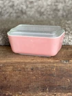 Vintage Pyrex Pink Refrigerator Dish With Lid