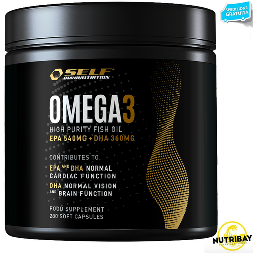 Self Omninutrition Omega 3 280 perle Olio di Pesce 540 EPA 360 DHA - Foto 1 di 1