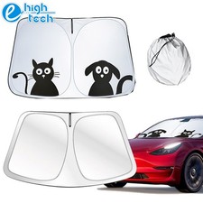 For Tesla Model Y/3 Windshield Sun Shade Front Window UV Block Visor Protector