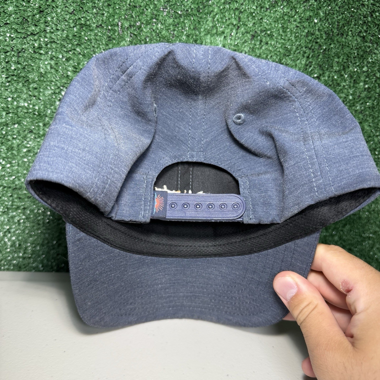 Faherty Hat SnapBack Adjustable Polyester Blend B… - image 4