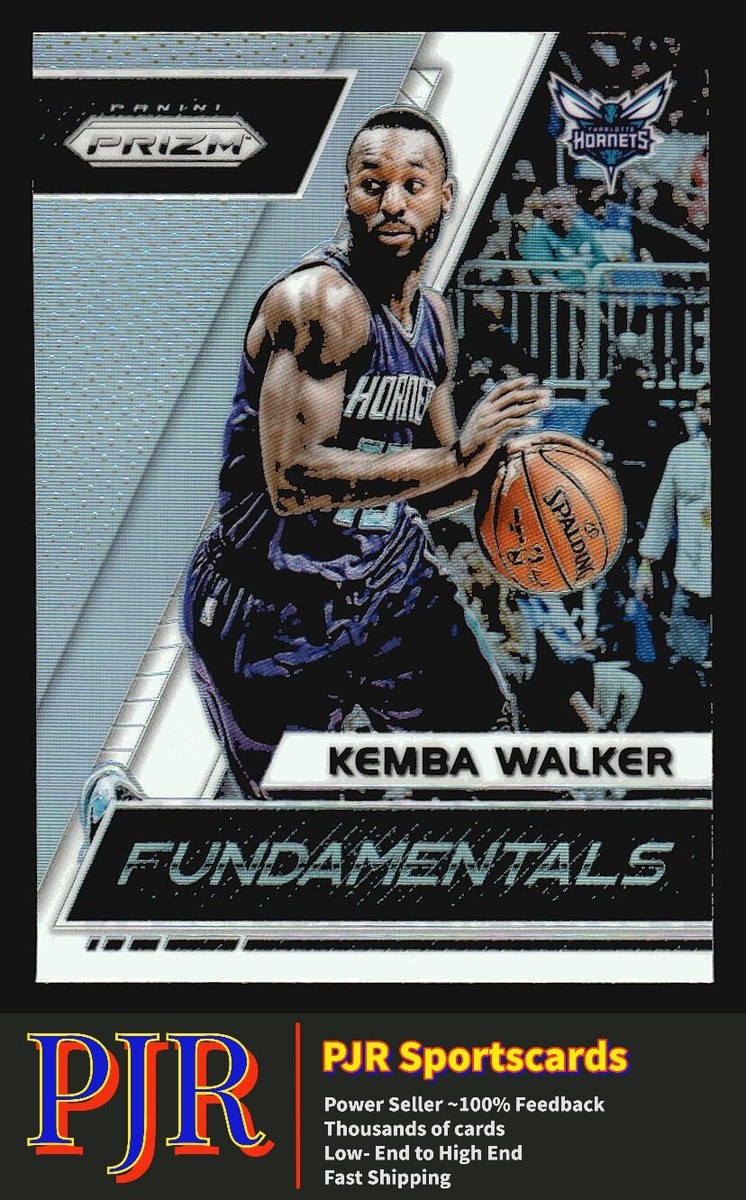 2017-18 Panini Prizm - Fundamentals Kemba Walker #30 Silver