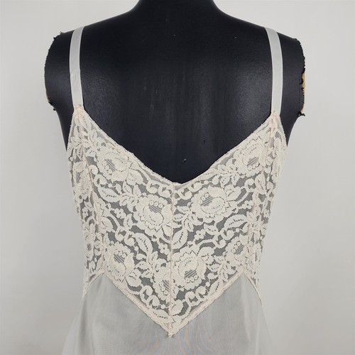 Vintage Aristocraft by Superior Nylon Lace Slip Lingerie Size 36 Average - Picture 7 of 11
