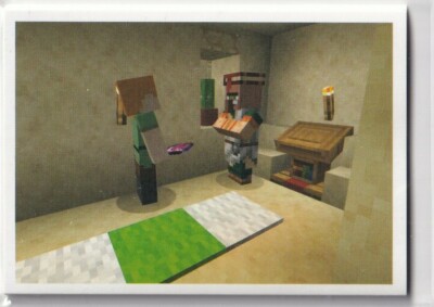 Panini Minecraft Treasure Sticker 2021 Nr. 79 There's Nowhere like your Village