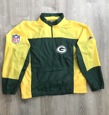 ウォームアップウェア APEX ONE NFL Packers 90s Vintage NFL Green Bay Packers Apex One Pro Line Packable