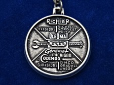 JOLI Nice RARE TOP +++ PORTE-CLES Key ring - RICHIER TRAVAUX PUBLIC