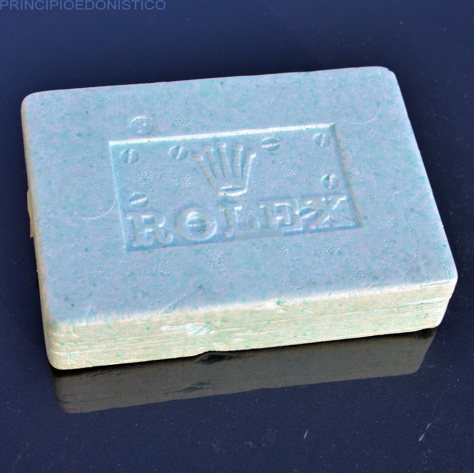 Rolex Scatola in Polistirolo per Due Orologi Originale Assistenza Service Rolex