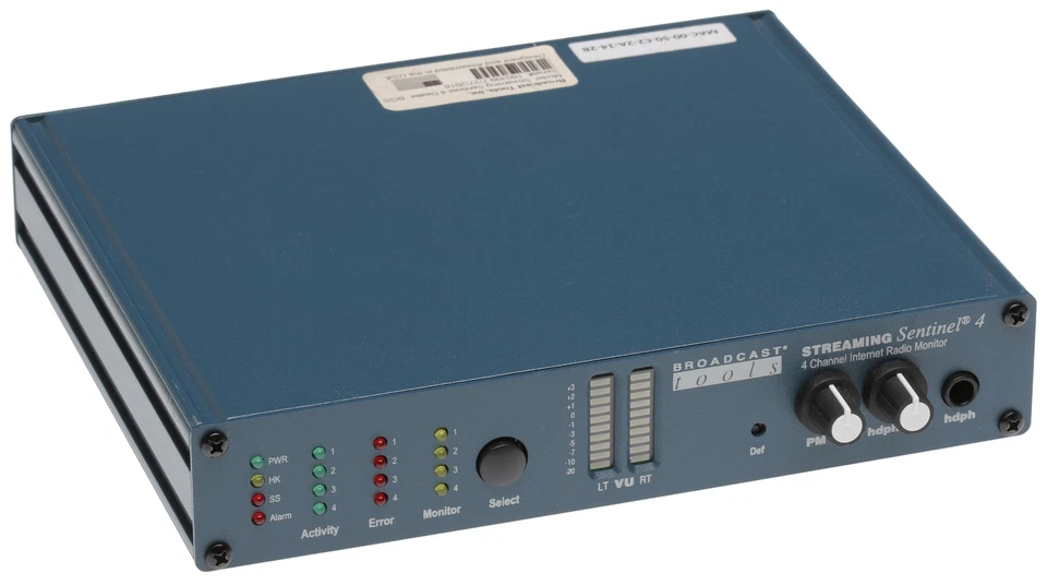 Herramientas de transmisión Streaming Sentinel 4 monitor de señal sensor de silencio conmutación por error Foto 4 de 4