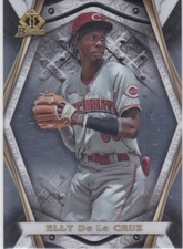 ELLY DE LA CRUZ ROOKIE CARD 2022 Bowman Invicta Cincinnati Red Baseball $$ RC