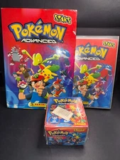 Pokemon 1 x Sealed Display BOX Advanced Staks + 2 Album Panini 2003