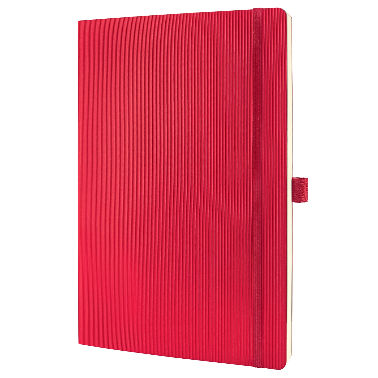 SIGEL CO314 Premium Notebook squaRed, A4, softcover, Red - Conceptum squared app