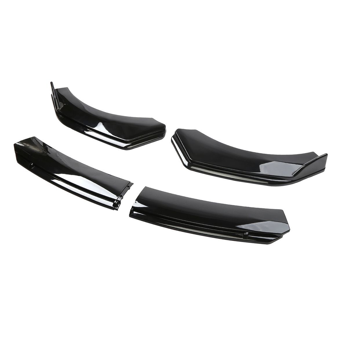 Glossy Black Front Bumper Lip Spoiler Splitter Body Kit For Chevy HHR 2006-2011