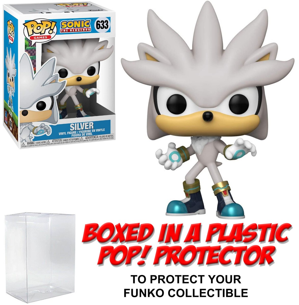 30th限定 Funko Pop! ソニック シルバー・ザ・ヘッジホッグ