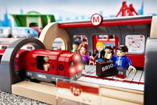 brio metro city train set 33514