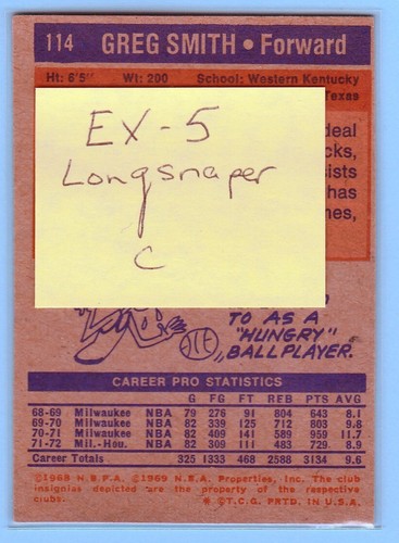 1972-73 TOPPS BASKETBALL CARD SINGLES COMPLETE YOUR SET U-PICK UPDATED 8/28 - Picture 186 of 351