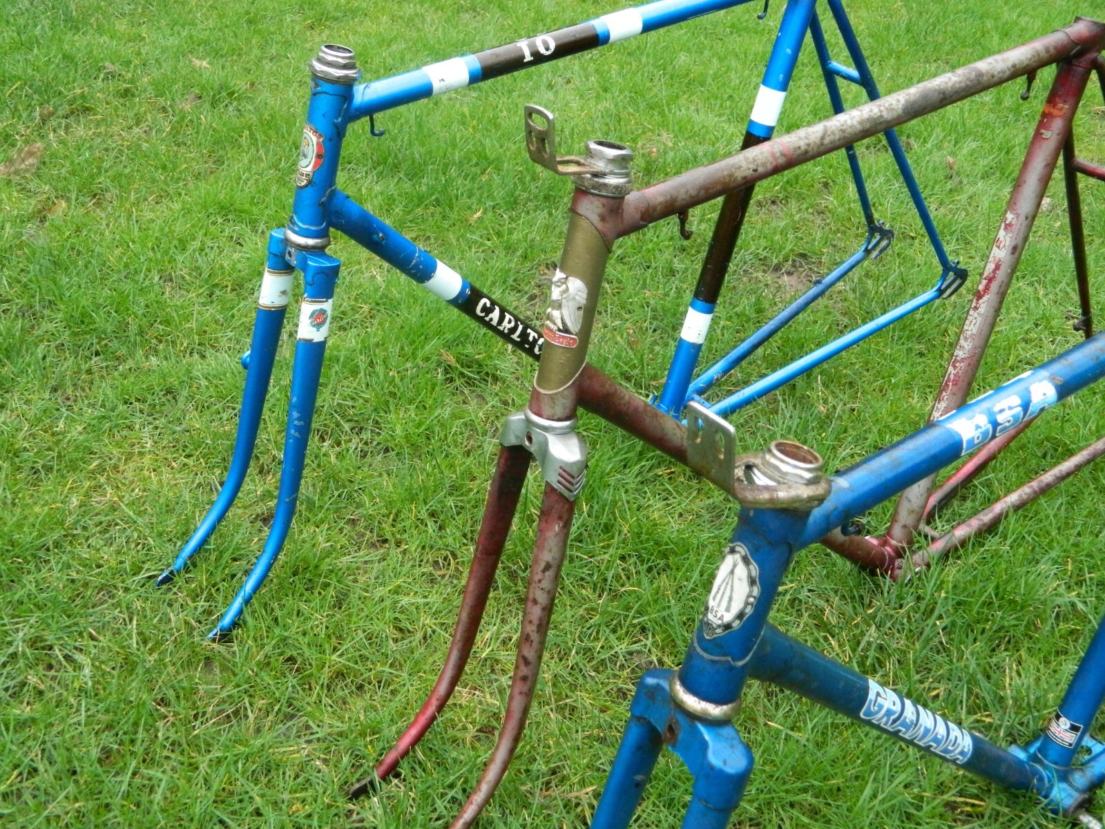 VINTAGE BIKE FRAMES FOR RESTORATION.. BARGAIN !! eBay