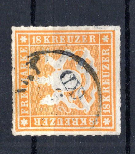 Württemberg 34 Piece Fresh Gest. BPP 1000EUR (CA2659)