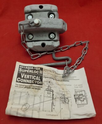 Mounting Bracket Type 401A00A-1GA Vertical Connector Tandemloc NSN 5340012694779