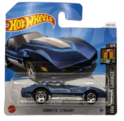 Hot Wheels Corvette Stingray blau HW Dream Garage Nummer 109 neu und ungeöffnet