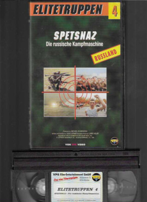VPS Video  ELITETRUPPEN 4   SPETSNAZ  Die russische Kampfmaschine   VHS Rarität