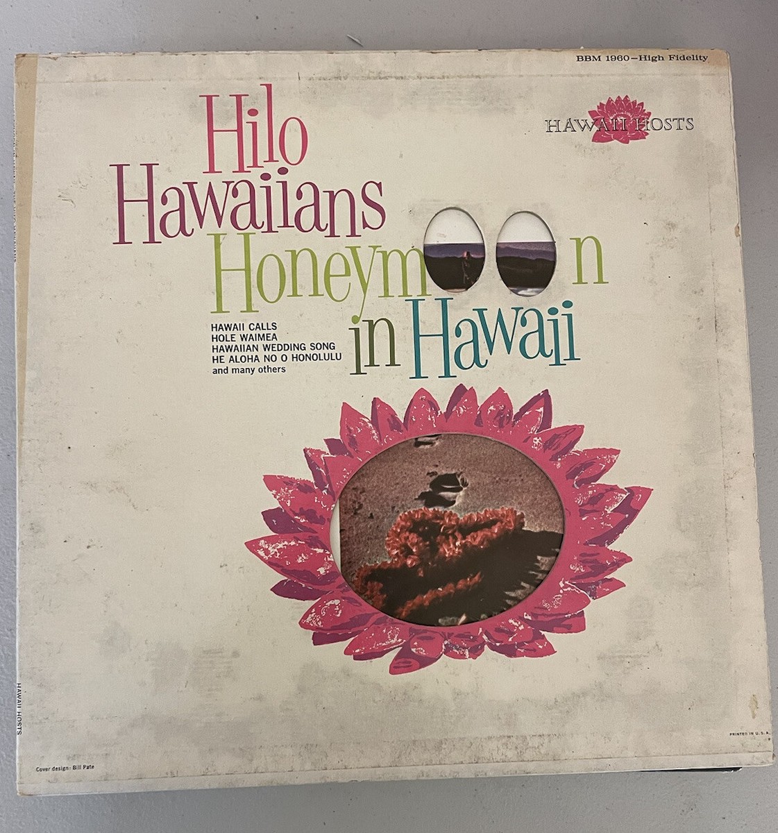 その他 AOR Hawaii LP Sealed Ron Tish & Co. Hilo Hawaiians Honeymoon in Hawaii 12