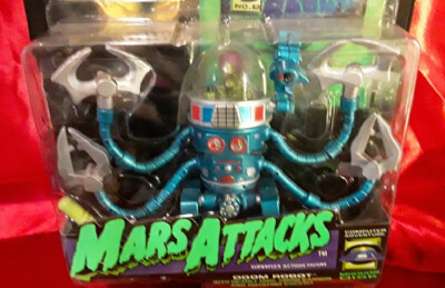 MARS ATTACKS 'DOOM ROBOT' SuperFlex Action Figure | eBay